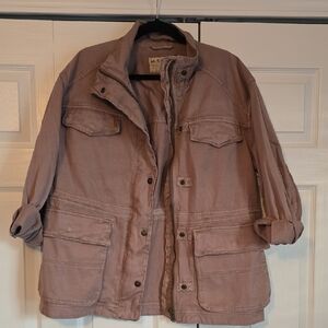 NWOT We The Free by Free People - Arya Utility Jacket in Purple